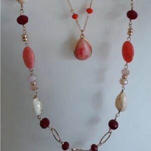 Studio 1886 AVON Beachy Double Necklace